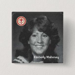 Kimberly Mahoney 15 Cm Square Badge