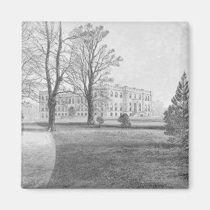 Kimbolton Castle, 1880 Magnet
