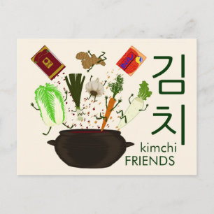 Kimchi Friends Postcard