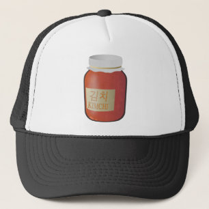 Kimchi Illustration Trucker Hat