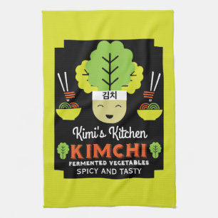 Kimchi Kitchen Home Made Food Tea Towel
