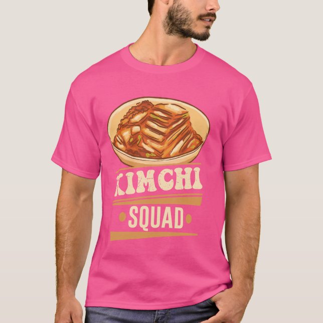 Kimchi Korean Food Kimchi Squad T-Shirt (Front)