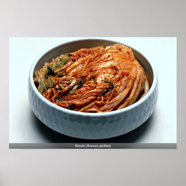 Kimchi (Korean pickles) Poster (Front)