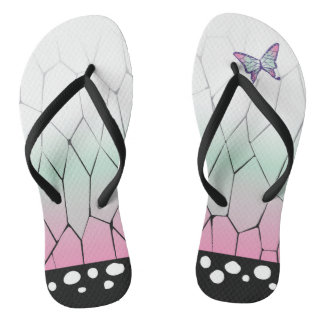 Kimetsu no Yaiba Shinobu Kocho Pair of Flip Flops