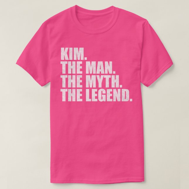 KimKim Family name Kim last Name Kim Surname Kim F T-Shirt (Design Front)