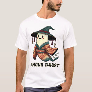 Kimono ghost - Trick or treat - Happy halloween T-Shirt
