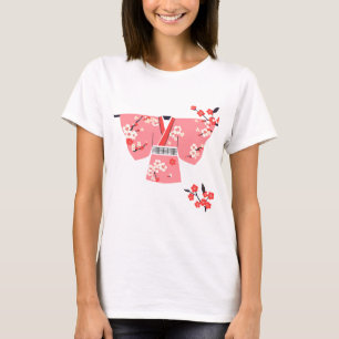 kimono woman t-shirt
