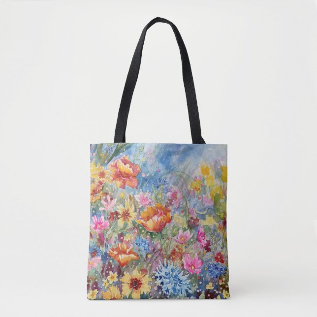 Kim's Meadow Tote Bag (Front)