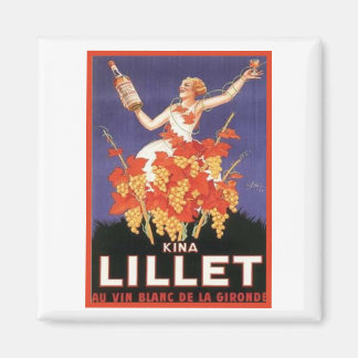 Kina Lillet Vintage Ad Magnet