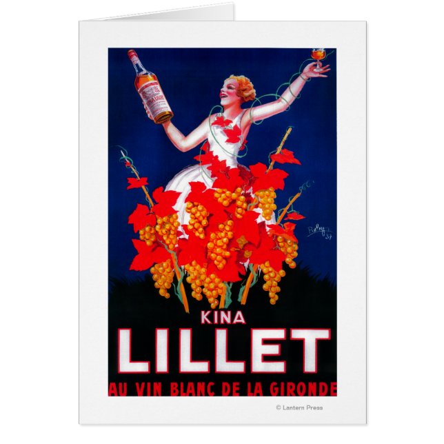 Kina Lillet Vintage PosterEurope (Front)
