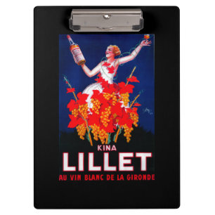Kina Lillet Vintage PosterEurope Clipboard