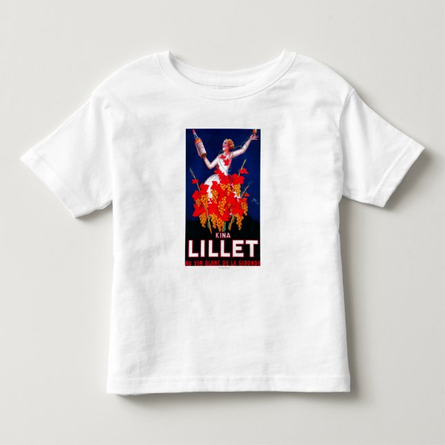 Kina Lillet Vintage PosterEurope Toddler T-Shirt (Front)