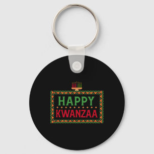 Kinara Seven Candles Principles Of Kwanzaa Happy K Key Ring