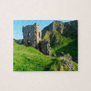 Kinbane Castle Antrim Ireland. Jigsaw Puzzle
