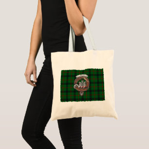 Kincaid Clan Badge Tartan Tote Bag