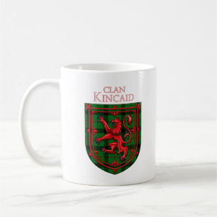 Kincaid Tartan Scottish Plaid Lion Rampant Coffee Mug