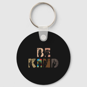 Kind Asl Hand Sign Interpreter Sign Language Autis Key Ring