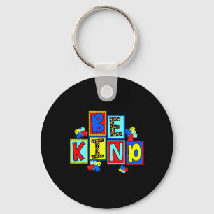 Kind Autism Awareness Asl Kindness Autism Mum Teac Key Ring