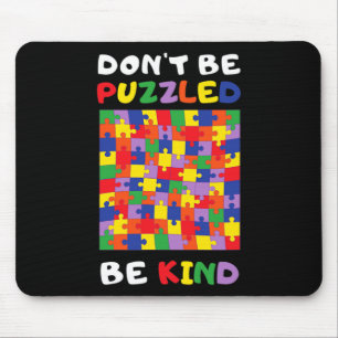 Kind Autistic Puzzle Autism Awareness 2022 Asl Mum Mouse Pad