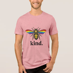 Kind Bee Vintage Rainbow Wing Shirt Design (2)_1