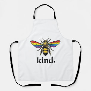 Kind Bee Vintage Rainbow Wing Shirt Design (2)_1 Apron