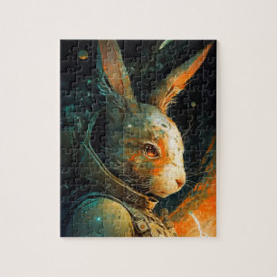 Kind Celestial Rabbit Jigsaw Puzzle