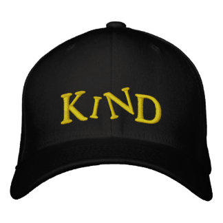 KIND EMBROIDERED HAT