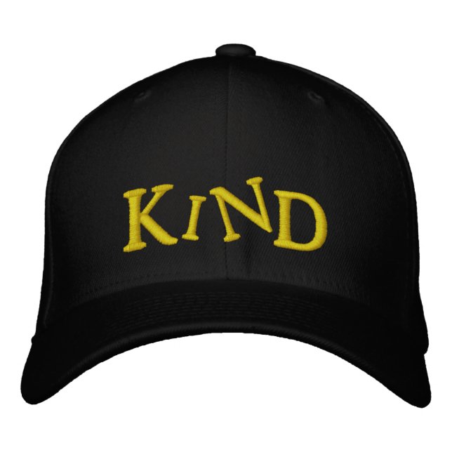 KIND EMBROIDERED HAT (Front)