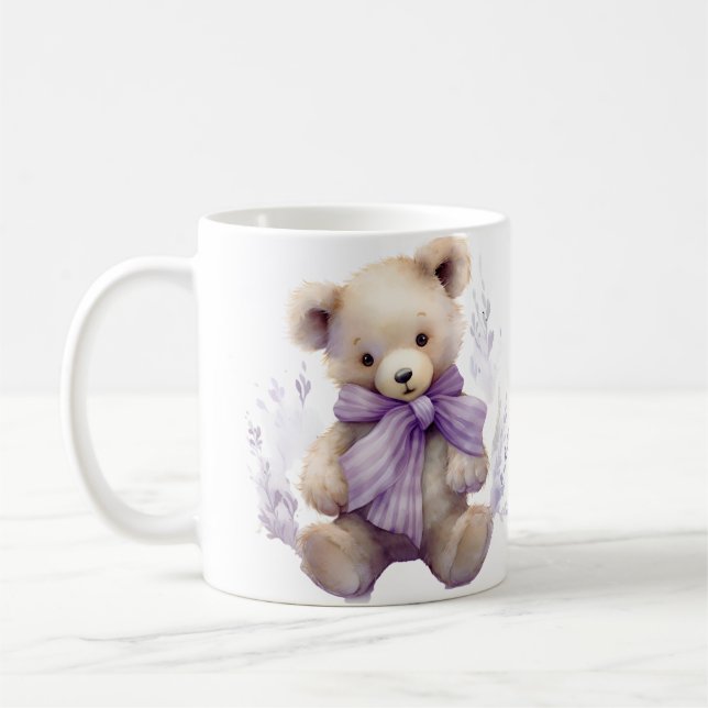  Kind Heart Gentle Bear Mug - Cute Bear Design (Left)
