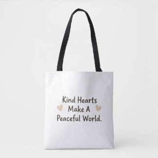 Kind Hearts Tote Bag