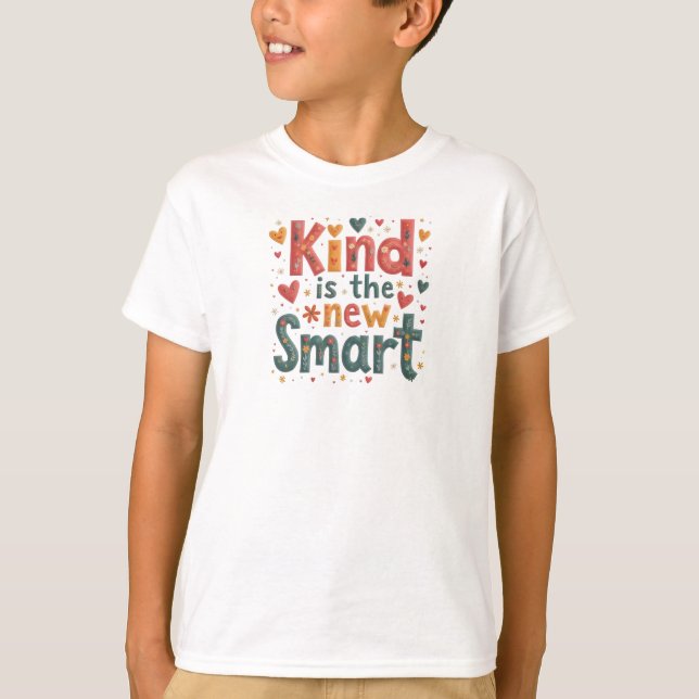  Kind is the New Smart – SEL Quote Design T-Shirt (Front)
