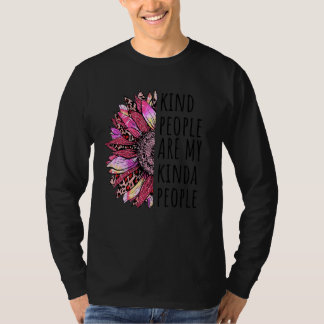 Kind People Are My Kinda People Inclusion Inspirat T-Shirt