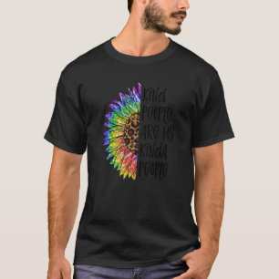 Kind People Are My Kinda People Tie Dye Hippie Sun T-Shirt