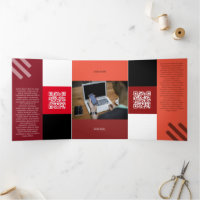 Kind Red Squared Off Qr Codes