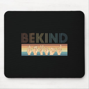 Kind Sign Language Deaf 1 Mouse Pad
