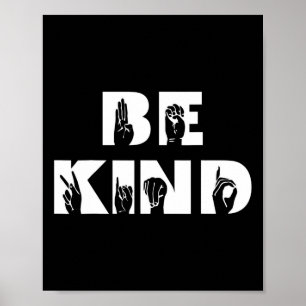 Kind Sign Language Deaf Awareness Asl