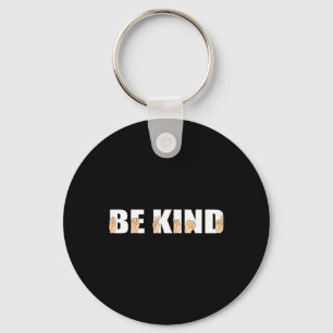 Kind Sign Language Deaf Key Ring