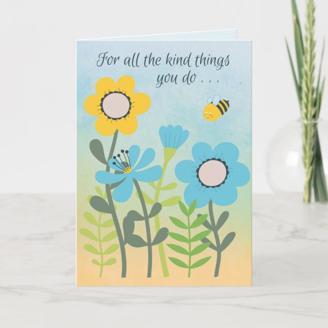 Kind Things Card (Front)