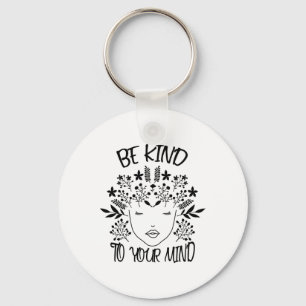 Kind To Your Mind Mental Health Awareness 2 Key Ring