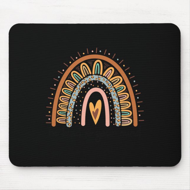 Kind To Your Mind Mental Health Problems Awareness Mouse Pad (Front)