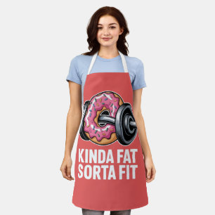 Kinda Fat Sorta Fit Gym Workout Apron