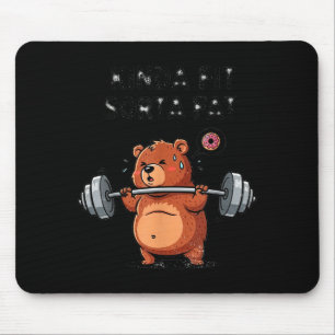 Kinda Fit Sorta Fat Funny Gym Body Sitive Men Wome Mouse Pad