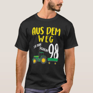Kinder 98 Geburtstag Junge Ich Bin Schon 98 Jahre T-Shirt