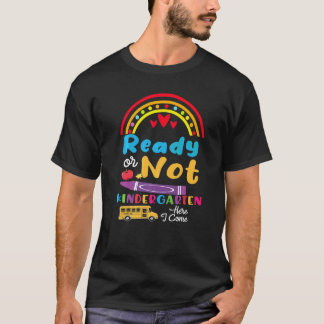 Kinder Crew Kindergarten Teacher 1st Day Of Schoo T-Shirt