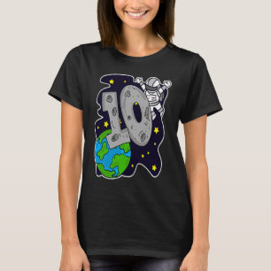 Kinder Ich bin Schon 10 Birthday Rocket Boys Astro T-Shirt