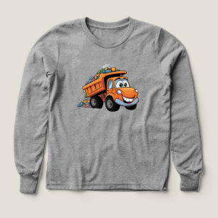  🚧👷‍♂️ Kinder Pullover – Cooles Baustellenauto 