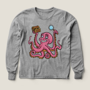 🐙 Kinder Pullover – Lustiger Oktopus