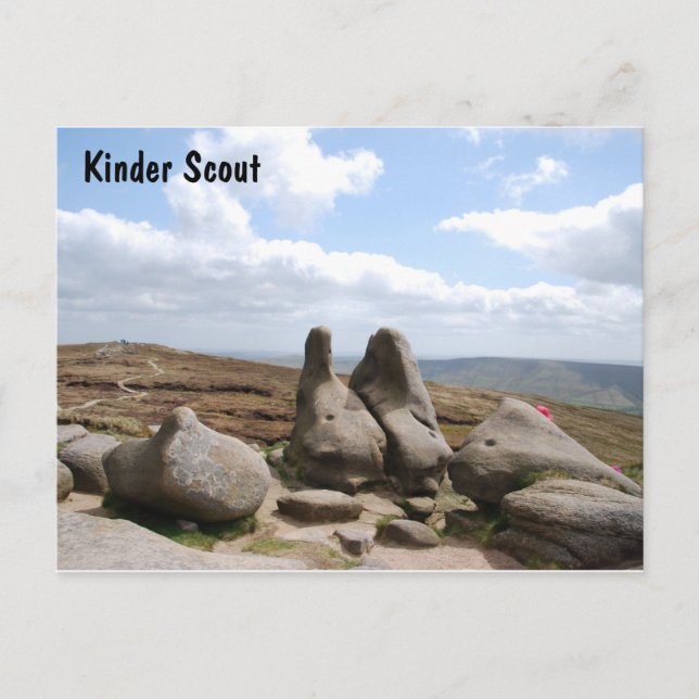 Kinder Scout Postcard (Front)