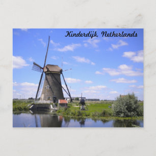 Kinderdijk Holland photo Postcard