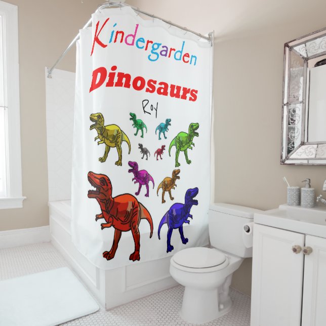 Kindergarden Shower Curtain (In Situ)